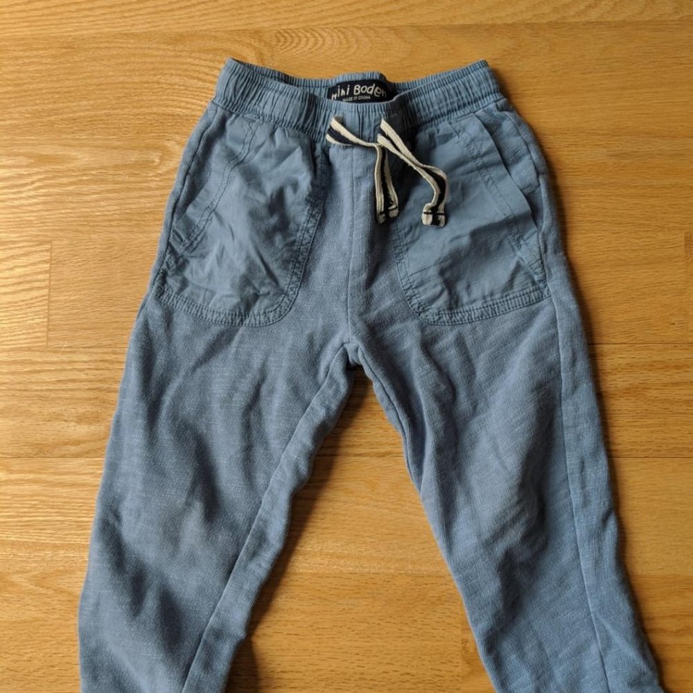 Mini Boden Blue Sweat Pants